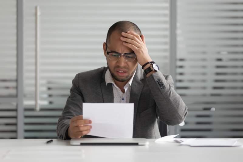 applicant frustrated by rejection notice